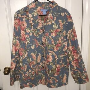 Evan-Picone Jeans Blazer